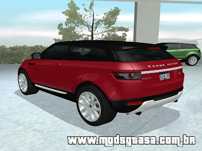 Range Rover Evoque 2012 [ImVehFt] para GTA San Andreas